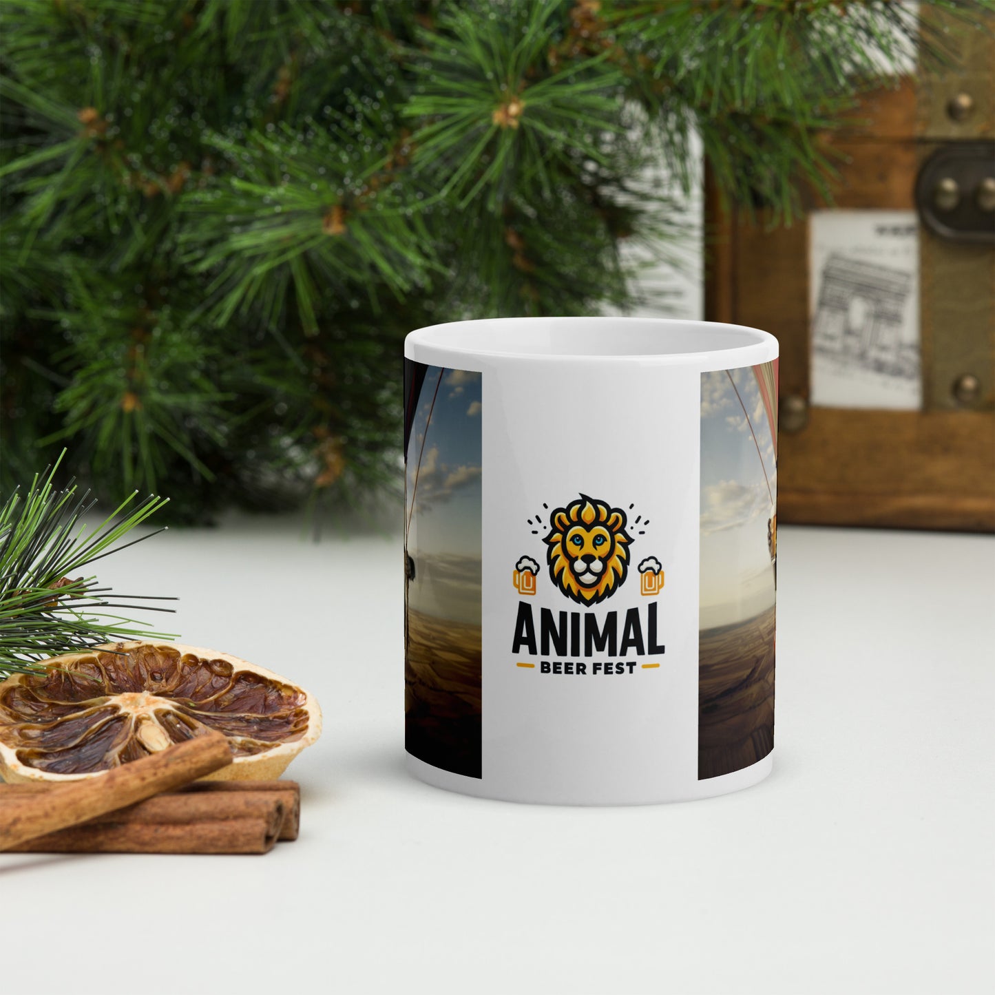 The Official Animal Beer Fest - White Glossy Mug